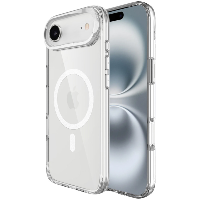 Чехол TPU Space Case Apex with Magnetic Fit для Apple iPhone 17 Air (6.5") (Silver)