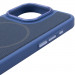 Чехол PC Textile Hybrid with Magnetic Fit для Apple iPhone 15 Pro (6.1") (Blue) в магазине vchehle.ua