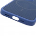Купить Чехол PC Textile Hybrid with Magnetic Fit для Apple iPhone 15 Pro (6.1") (Blue) на vchehle.ua