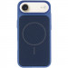 Фото Чехол PC Textile Hybrid with Magnetic Fit для Apple iPhone 17 Air (6.5") (Blue) на vchehle.ua