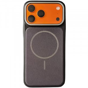 Чехол PC Textile Hybrid with Magnetic Fit для Apple iPhone 17 Pro (6.3")