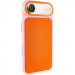 Чехол PC Textile Hybrid with Magnetic Fit для Apple iPhone 17 Air (6.5") (Pink / Orange)