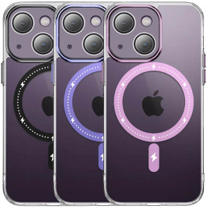 Чехол TPU+PC Colorful with Magnetic Fit для Apple iPhone 13 (6.1")