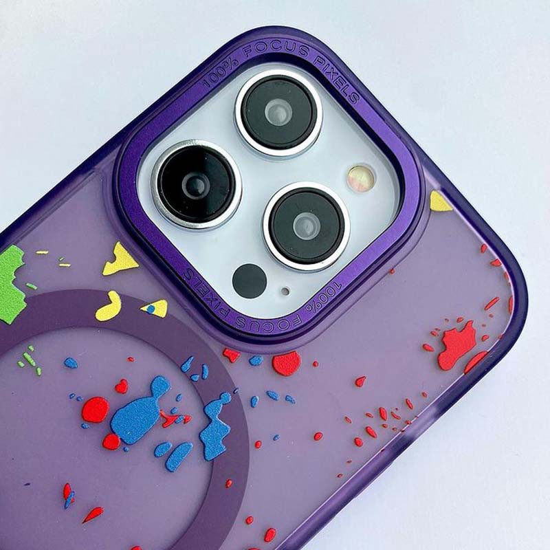 Фото Чехол TPU+PC Flush with Magnetic Fit для Apple iPhone 16 Pro Max (6.9") (Dark purple) на vchehle.ua
