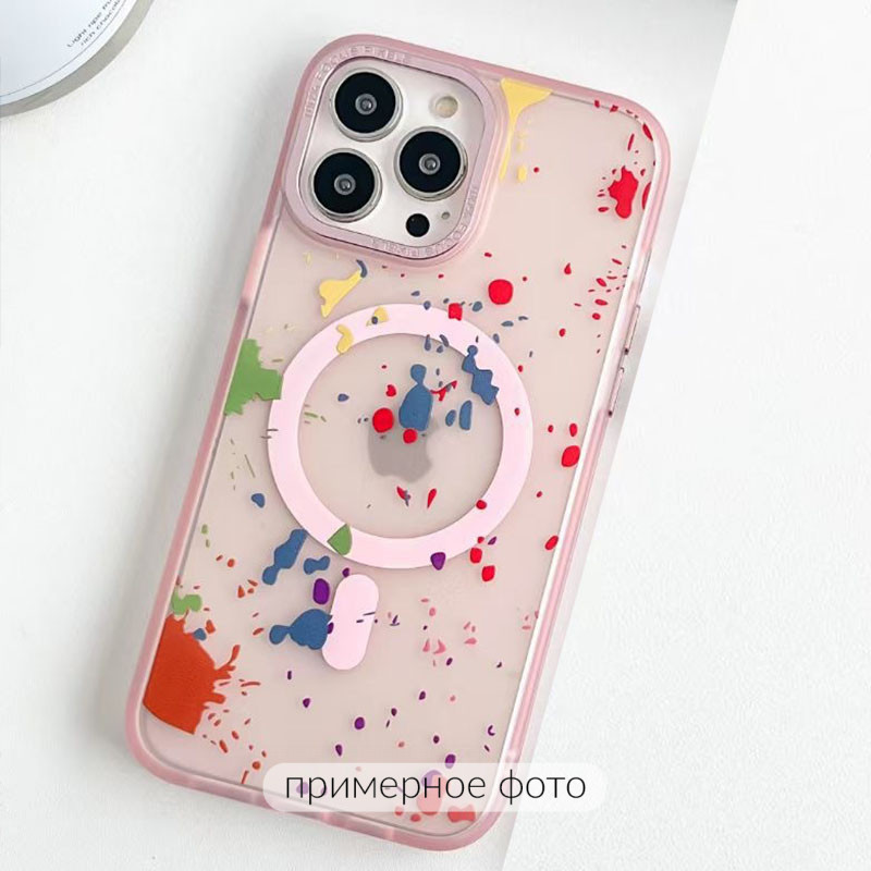 Фото Чехол TPU+PC Flush with Magnetic Fit для Apple iPhone 16e / 17e (6.1") (Baby pink) на vchehle.ua
