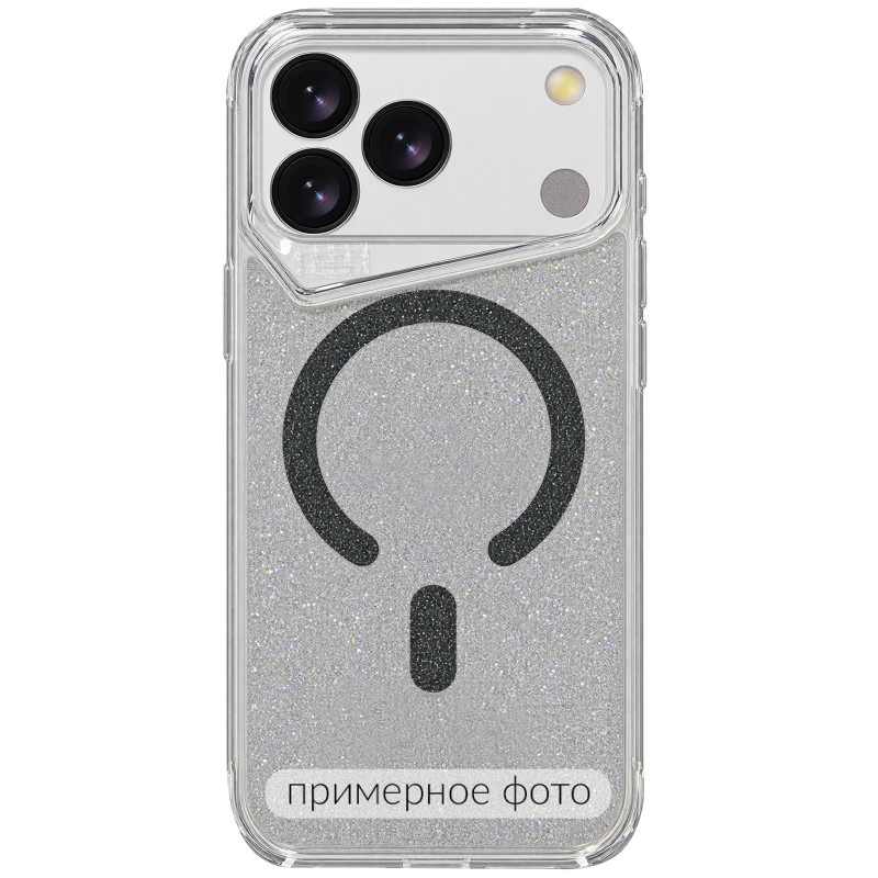 Чохол TPU+PC Gear4 Crystal Palace Shine with Magnetic Fit на Apple iPhone 15 Pro (6.1") (Clear)