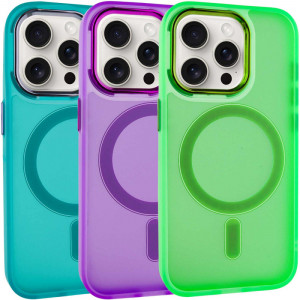Чохол TPU+PC Lily with Magnetic safe для iPhone 12