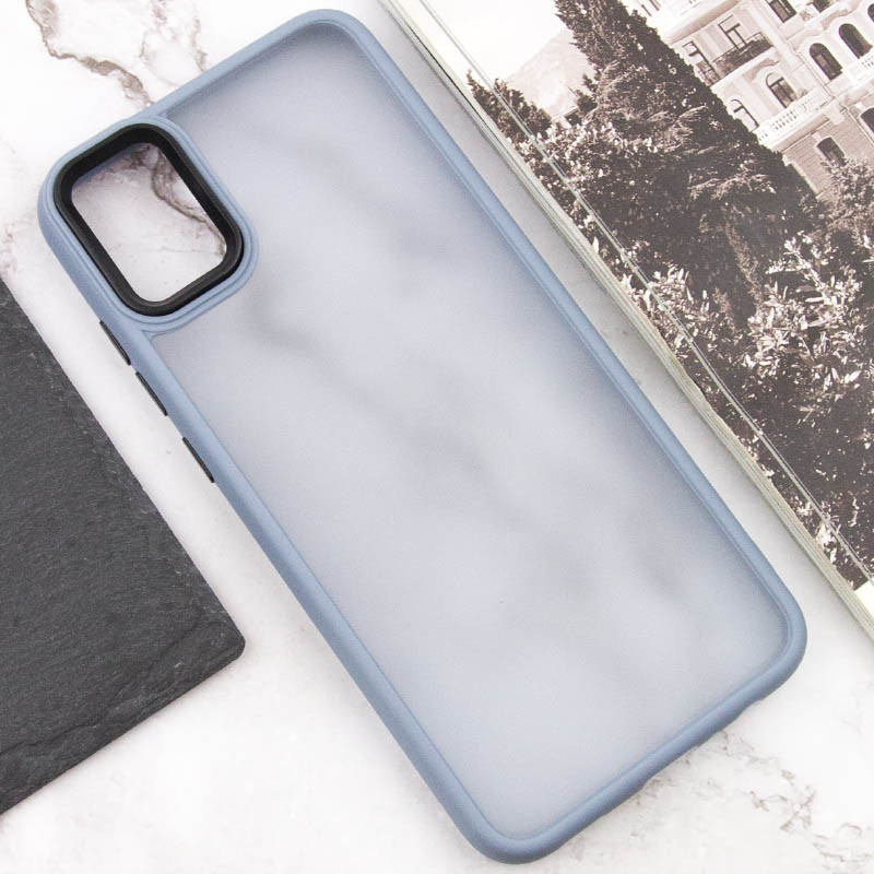 Чохол TPU+PC Lyon Frosted на Samsung Galaxy A08 / A07 4G (Sierra Blue) в магазині vchehle.ua