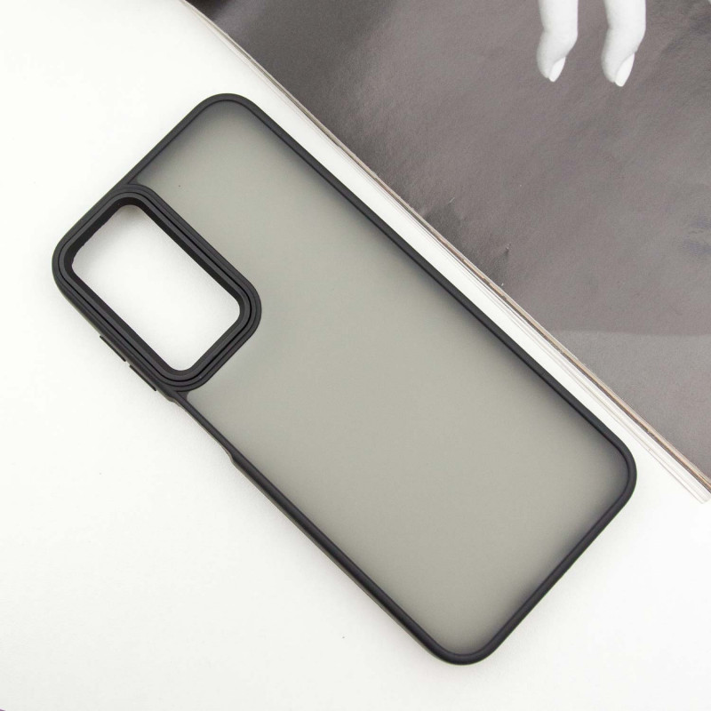Фото Чохол TPU+PC Lyon Frosted на Samsung Galaxy A18 / A17 / A26 / A16 (Black) на vchehle.ua