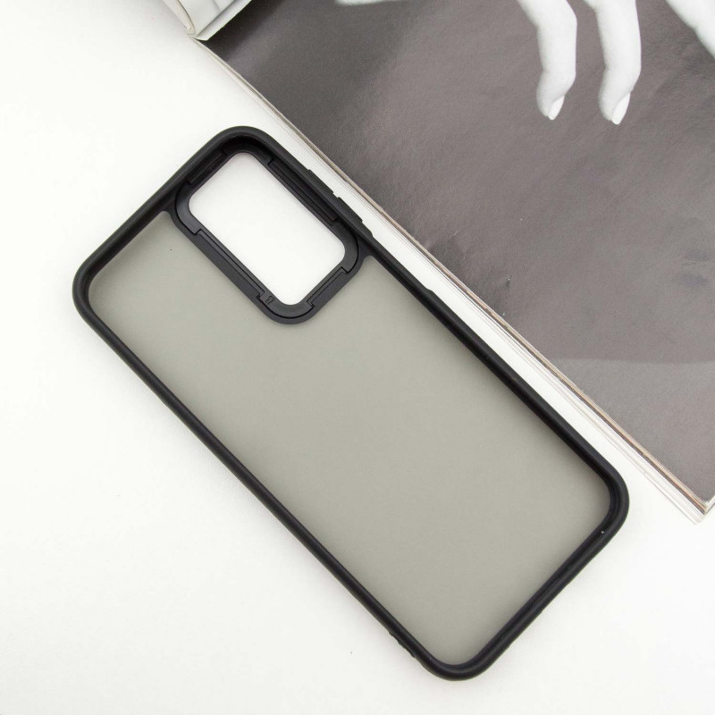 Фото Чохол TPU+PC Lyon Frosted на Samsung Galaxy A18 / A17 / A26 / A16 (Black) в маназині vchehle.ua