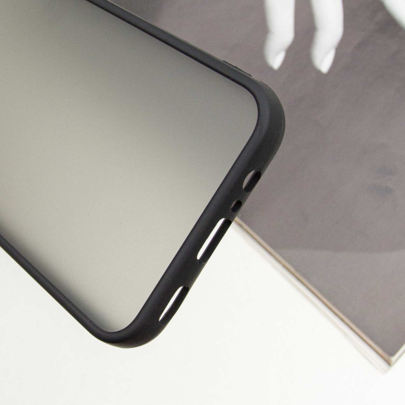 Замовити Чохол TPU+PC Lyon Frosted на Samsung Galaxy A18 / A17 / A26 / A16 (Black) на vchehle.ua