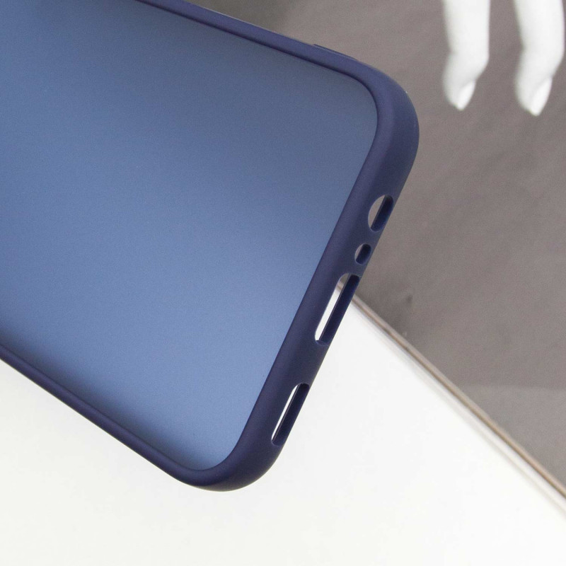 Замовити Чохол TPU+PC Lyon Frosted на Samsung Galaxy A18 / A17 / A26 / A16 (Navy Blue) на vchehle.ua