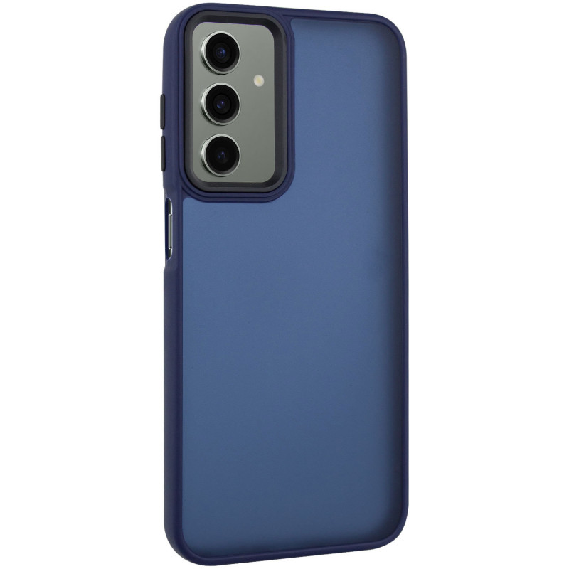 Чохол TPU+PC Lyon Frosted на Samsung Galaxy A27 (Navy Blue)
