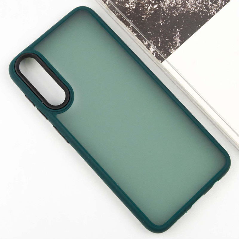 Фото Чехол TPU+PC Lyon Frosted для Samsung Galaxy A50 (A505F) / A50s / A30s (Green) на vchehle.ua