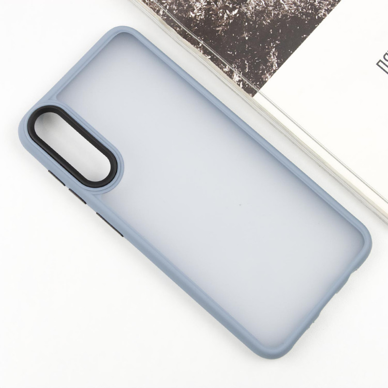 Фото Чехол TPU+PC Lyon Frosted для Samsung Galaxy A50 (A505F) / A50s / A30s (Sierra Blue) на vchehle.ua