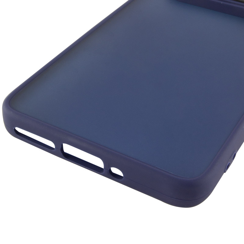 Чохол TPU+PC Lyon Frosted на Xiaomi Redmi Note 15 4G/5G (EU) (Deep Navy) в магазині vchehle.ua