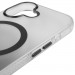 Чехол TPU+PC Phantom with Magnetic Fit для Apple iPhone 16 (6.1") (Black) в магазине vchehle.ua