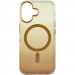 Фото Чехол TPU+PC Phantom with Magnetic Fit для Apple iPhone 16 (6.1") (Golden) на vchehle.ua