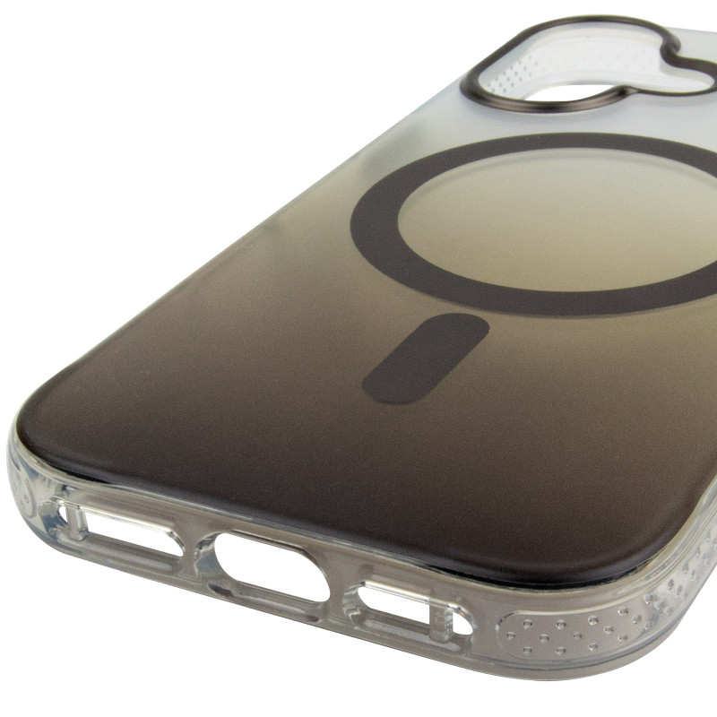 Купить Чехол TPU+PC Phantom with Magnetic Fit для Apple iPhone 16 (6.1") (Grey) на vchehle.ua