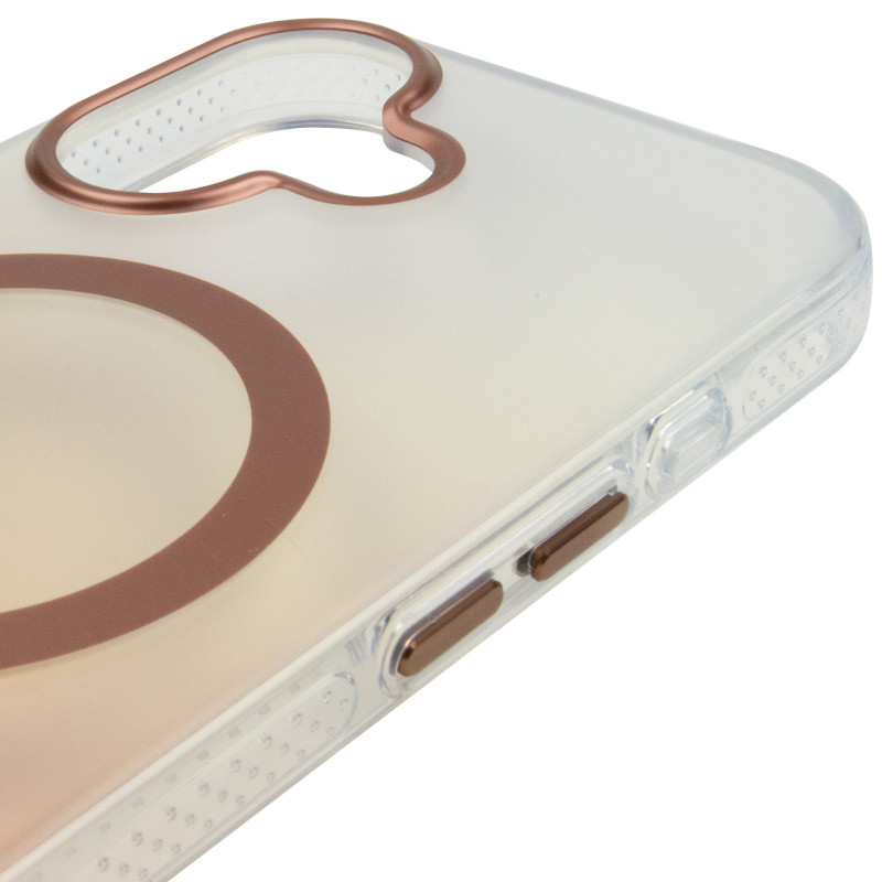 Чехол TPU+PC Phantom with Magnetic Fit для Apple iPhone 16 (6.1") (Rose Gold) в магазине vchehle.ua