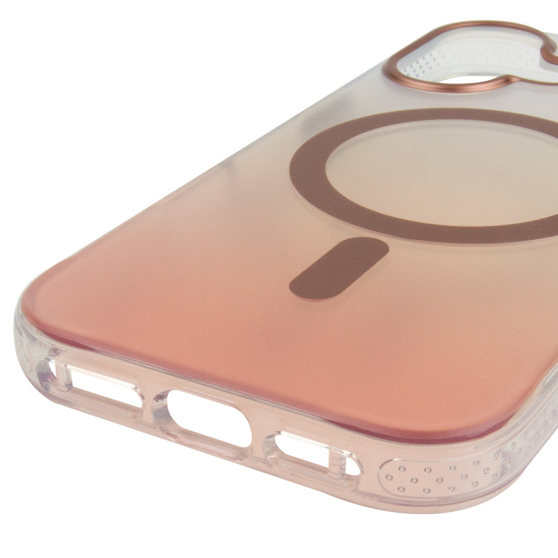 Купить Чехол TPU+PC Phantom with Magnetic Fit для Apple iPhone 16 (6.1") (Rose Gold) на vchehle.ua