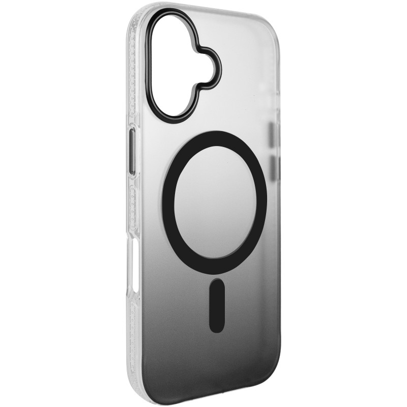 Чехол TPU+PC Phantom with Magnetic Fit для Apple iPhone 17 (6.3") (Black)