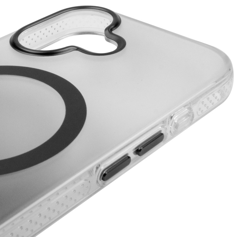 Чехол TPU+PC Phantom with Magnetic Fit для Apple iPhone 17 (6.3") (Black) в магазине vchehle.ua