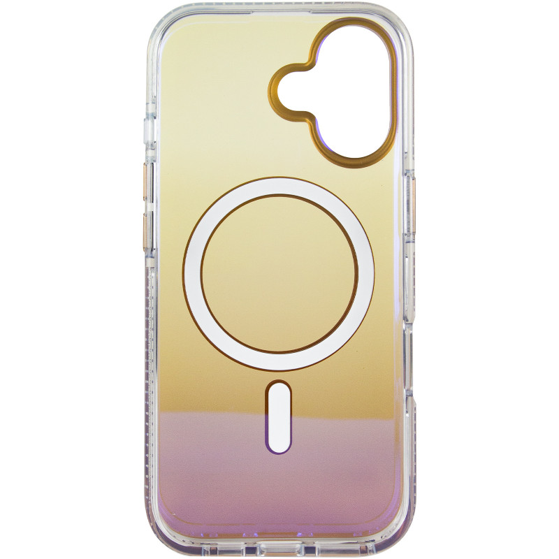 Фото Чехол TPU+PC Phantom with Magnetic Fit для Apple iPhone 17 (6.3") (Golden) в магазине vchehle.ua