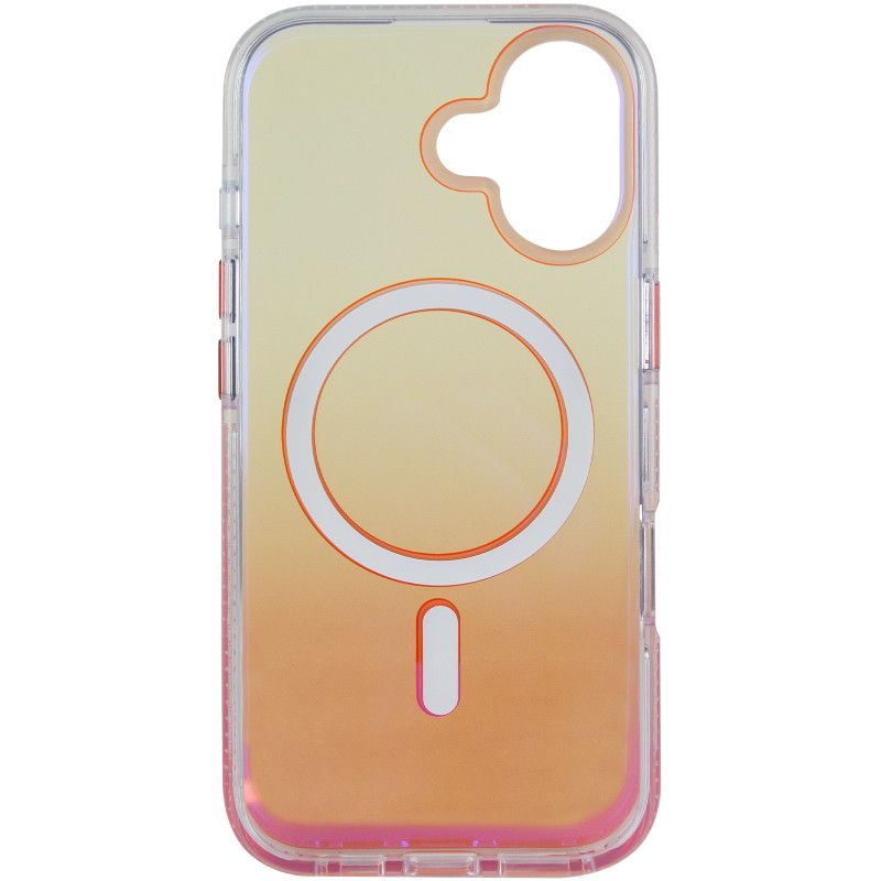 Чехол TPU+PC Phantom with Magnetic Fit для Apple iPhone 17 (6.3") (Orange) в магазине vchehle.ua