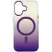 Фото Чехол TPU+PC Phantom with Magnetic Fit для Apple iPhone 17 (6.3") (Purple) на vchehle.ua