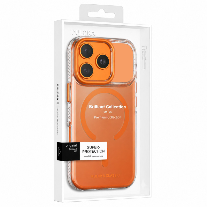 Фото Чехол TPU+PC Puloka Resplendent with Magnetic Fit для Apple iPhone 15 Pro Max (6.7") на vchehle.ua