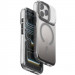 Чехол TPU+PC Puloka Resplendent with Magnetic Fit для Apple iPhone 15 Pro Max (6.7") (Dark Grey)
