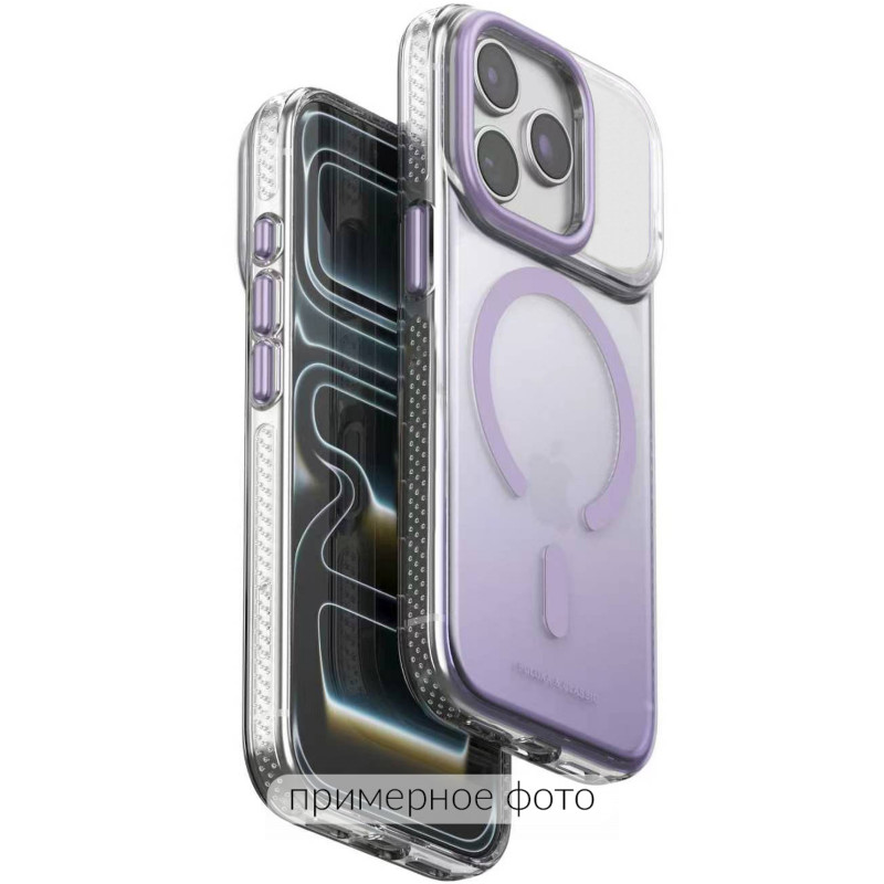 Чохол TPU+PC Puloka Resplendent with Magnetic Fit для Apple iPhone 16 (6.1") (Purple)