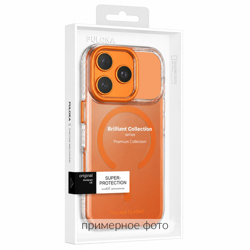 Фото Чехол TPU+PC Puloka Resplendent with Magnetic Fit для Apple iPhone 16 Pro (6.3") на vchehle.ua