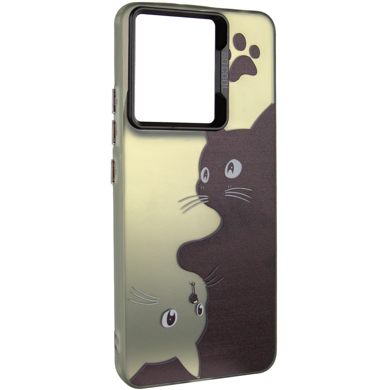 Чохол TPU+PC So Cool на Xiaomi Redmi 13 4G/5G / Poco M6 4G (Cats)