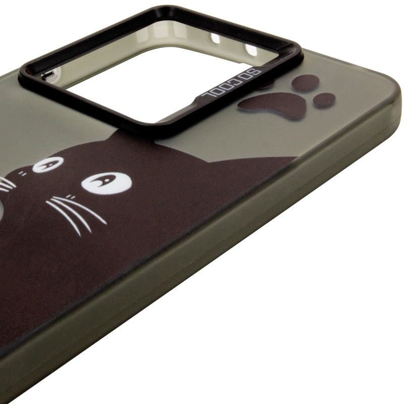 Чохол TPU+PC So Cool на Xiaomi Redmi 13 4G/5G / Poco M6 4G (Cats) в магазині vchehle.ua