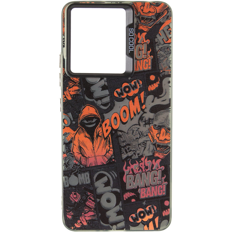 Фото Чохол TPU+PC So Cool на Xiaomi Redmi 13 4G/5G / Poco M6 4G (Comics) на vchehle.ua