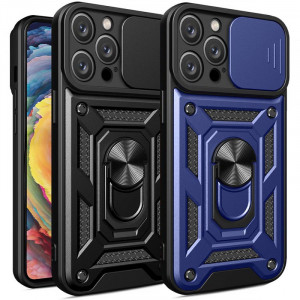Ударопрочный чехол Ummi Camshield Serge Ring для Apple iPhone 13 Pro Max (6.7")