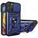 Ударопрочный чехол Ummi Camshield Serge Ring для Apple iPhone 13 Pro Max (6.7") (Синий / Navy)