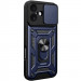 Ударопрочный чехол Ummi Camshield Serge Ring для Apple iPhone 17 (6.3") (Синий / Navy)