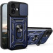 Фото Ударопрочный чехол Ummi Camshield Serge Ring для Apple iPhone 17 (6.3") (Синий / Navy) на vchehle.ua