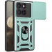 Удароміцний чохол Ummi Camshield Serge Ring на Motorola Edge 70 Fusion / 70 Fusion+ (Зелений / Green)