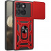 Удароміцний чохол Ummi Camshield Serge Ring на Motorola Edge 70 Fusion / 70 Fusion+ (Червоний / Red)