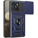 Удароміцний чохол Ummi Camshield Serge Ring на Motorola Edge 70 Fusion / 70 Fusion+ (Синій / Navy)
