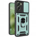 Фото Удароміцний чохол Ummi Camshield Serge Ring на Motorola Moto G06 / G06 Power (Зелений / Green) на vchehle.ua