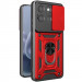 Удароміцний чохол Ummi Camshield Serge Ring на Motorola Moto G86 Power (Червоний / Red)