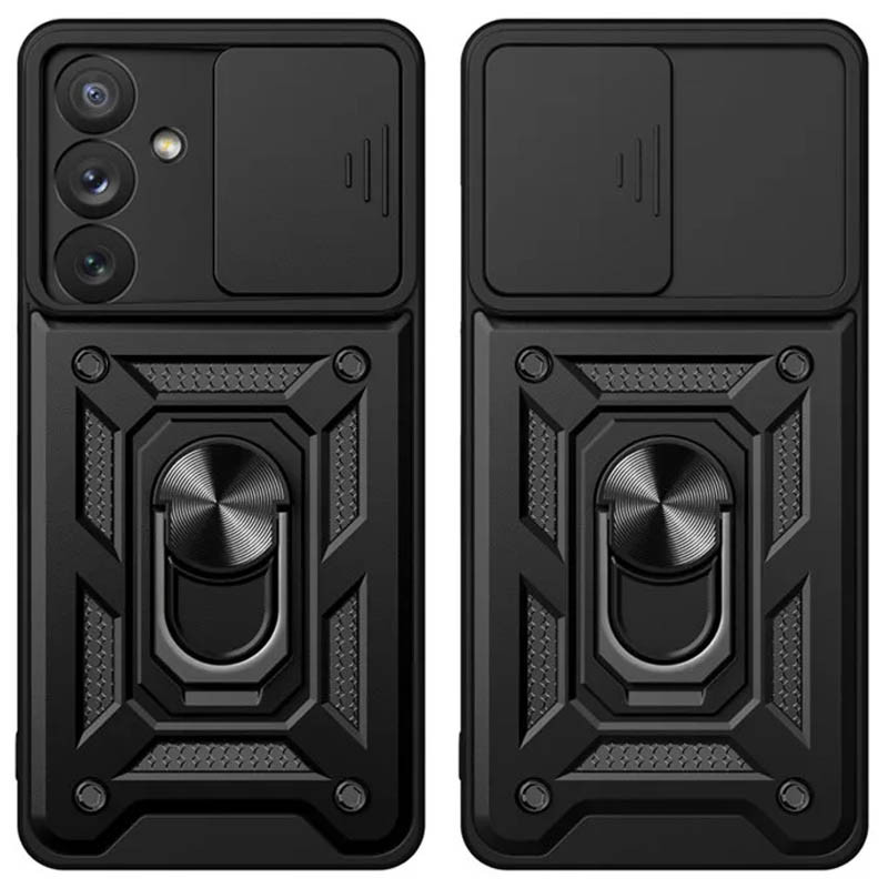Фото Удароміцний чохол Ummi Camshield Serge Ring на Samsung Galaxy A57 5G (Чорний / Black) на vchehle.ua