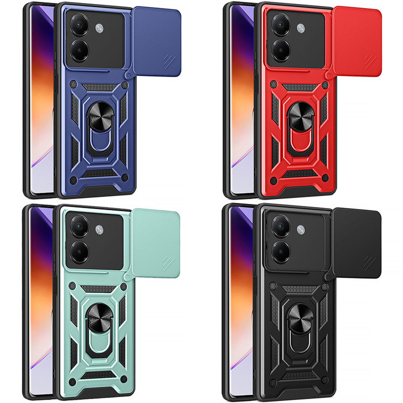 Удароміцний чохол Ummi Camshield Serge Ring на Xiaomi Poco M7 Pro 5G