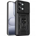Ударопрочный чехол Ummi Camshield Serge Ring для Xiaomi Poco X8 Pro Max (Черный / Black)