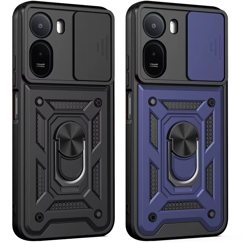 Ударопрочный чехол Ummi Camshield Serge Ring для Xiaomi Redmi A7 Pro 4G / Poco C81 / C81 Pro